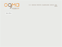 Tablet Screenshot of ogmastudio.com